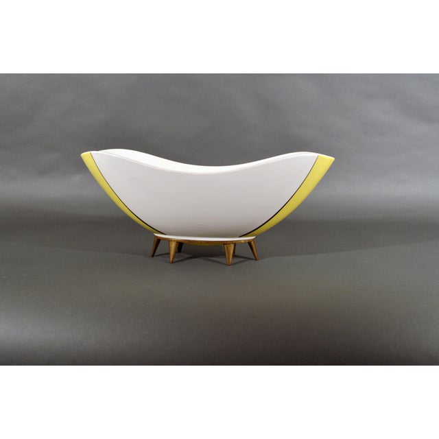 Mid-Century Modern Siegmund Schütz Modernist Bowl for Kpm Berlin For Sale - Image 3 of 10