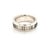 1990s Tiffany & Co Estate Sterling Silver Ring Size 4.25, 5.2 Grams For Sale - Image 4 of 11