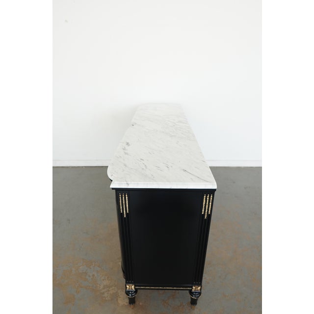 Frontgate Regency Bow Front 8-Drawer Dresser, A Pair For Sale - Image 17 of 18