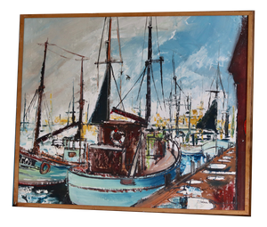 Steu, Marina, 1971, Oil on Canvas, Framed