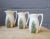 Antique Jug Set with Floral Decoration from Villeroy & Boch, Set of 3 For Sale - Image 10 of 11
