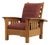 Stickley Mission Oak Bow Arm Morris Chair For Sale