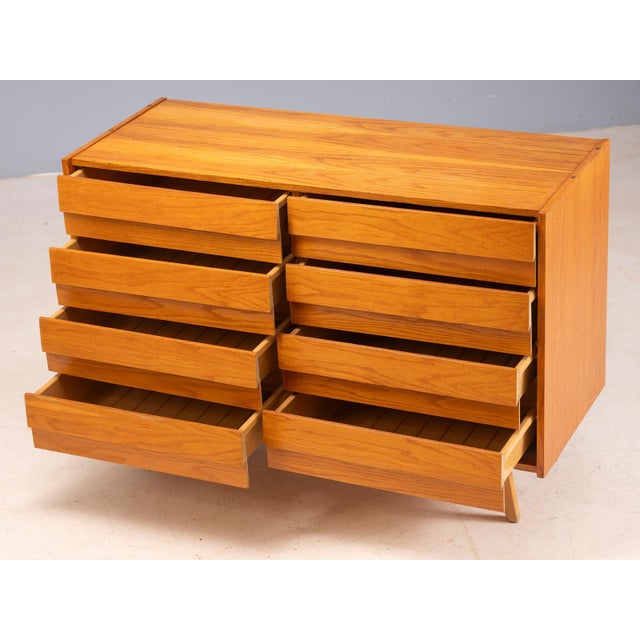 Vintage Czech U-453 Chest of Drawers by Jiří Jiroutek, 1960s For Sale - Image 6 of 11
