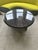 The Roche Bobois ALTO Low round aluminium and wood coffee table perfect for a nice cozy home interior with stunning silver...