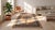 1750s Orange Peach Medallion Hand Knotted Wool Antique Chinese Ningxia Rug 2' 7" X 4' 9" Carpet For Sale - Image 9 of 9