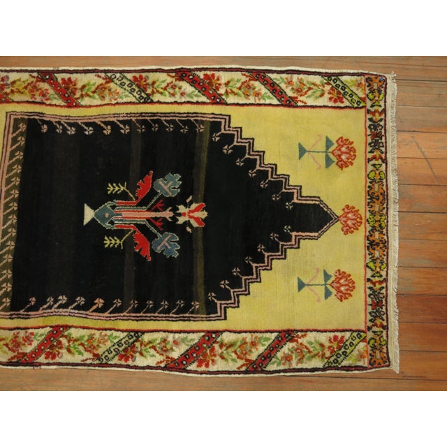 Late 19th Century 19th Century Zabihi Collection Turkish Prayer Rug For Sale - Image 5 of 5
