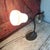 1930s Aladdin Gooseneck Desk Lamp With Embossed Milk Glass Shade For Sale - Image 14 of 17