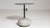 21st Century Poland Deep Charcoal Grey Round Stone-Base Side Table For Sale - Image 9 of 10