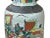 Orient Crackle Gray Warrior Graphic Artistic Pottery Ceramic Vase For Sale - Image 12 of 14
