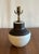 An exceptional ceramic table lamp by the celebrated Italian master Bruno Gambone (1936-2021). Handcrafted in his Florence...