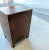 Mid-Century Modern Style Cork and Brass End Tables For Sale - Image 6 of 6