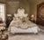 Champagne Panel Bed by Michael Amini - Platine De Royale Antique Platinum Created by a designer with imagination to spare,...