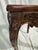 Victorian Set of 2 Antique Solid Wood Accent Table With Cabriole Legs and Carved Accents For Sale - Image 3 of 8