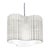 Stripes A6 Decorative Hanging Lamp in Afyon White Marble by Bufalini Marmi For Sale - Image 13 of 13