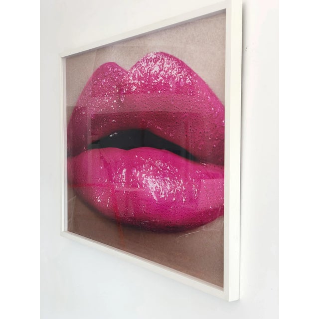 Contemporary Nathalie Gordon "Lustration-Pink Fizz" Contemporary Fine Art Photography Print For Sale - Image 3 of 3