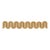 Sample - Schumacher Winding River Tape Trim in Ochre For Sale