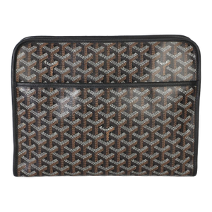 Black Goyardine Canvas Jouvence Toiletry GM