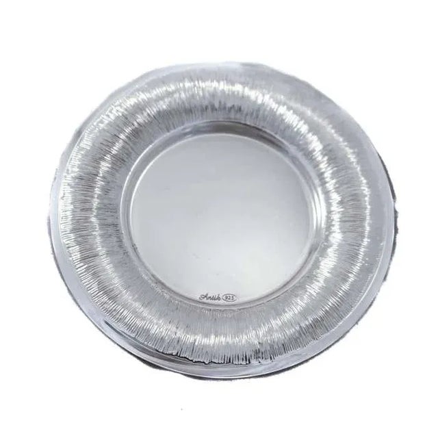 Sterling Kiddush Cup and Plate For Sale - Image 4 of 5