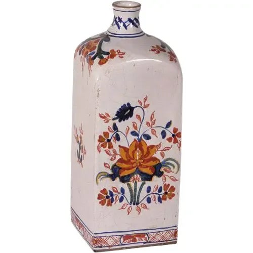 1990s Italian Hand Painted Ceramic Bottle For Sale - Image 11 of 11