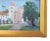 Santa Barbara Mission church landscape oil painting on artist canvas board by listed artist Silvio Silvestri (1948-2018.)...
