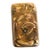 Antique Japanese Brass Match Safe (Vesta) With Repousse Dragon, Circa 1900 For Sale