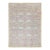 Modern Art Nouveau Inspired Floral Wool Area Rug in Pastel Sage and Rose Pink For Sale