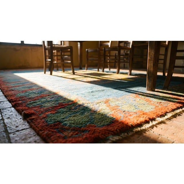 Early 20th Century Irish Donegal Arts & Crafts Carpet ( 5'7" x 7'9" - 170 x 296) For Sale - Image 15 of 15
