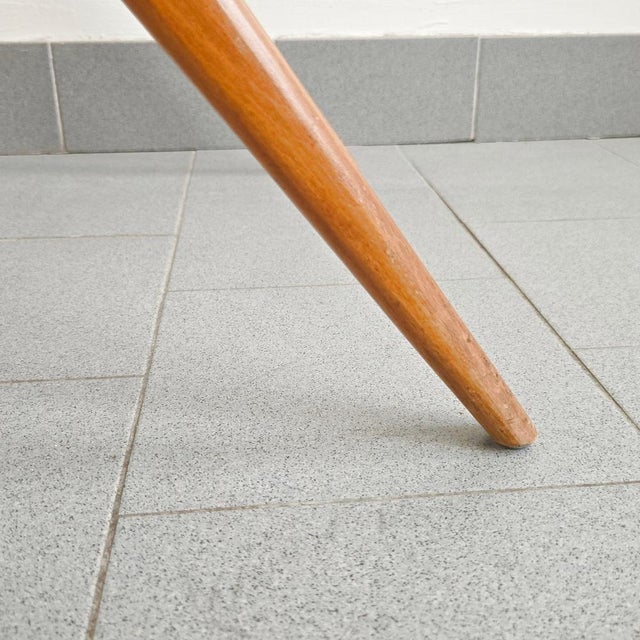 Vintage Chair with Compass Leg by Gerard Guermonprez, 1950s For Sale - Image 12 of 18