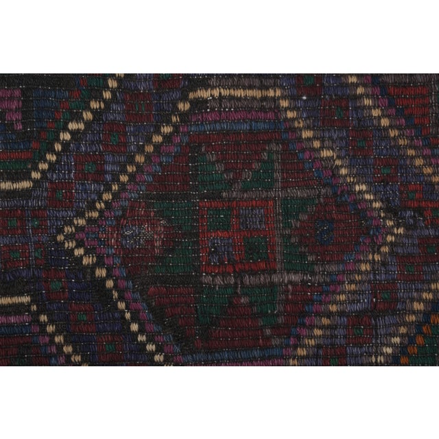 Vintage Unusual Pattern Jajim Kilim 7'5'' X 9'6'' For Sale - Image 6 of 12