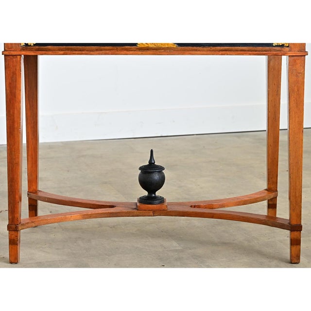 Early 19th Century Swedish 19th Century Biedermeier Console – Center Table For Sale - Image 5 of 12