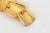 Vintage Robert Lee Morris Gold Plated Sculptural Dangle Earrings, 1980's For Sale - Image 10 of 10