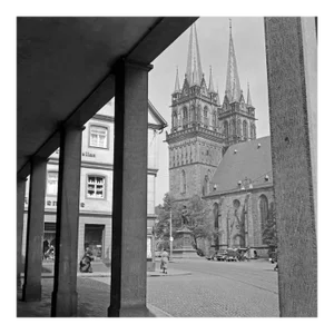 Protestant St. Martins Church at Kassel, Germany 1937, 2021