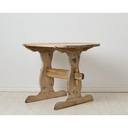 Antique Swedish Farm Table, 1800s For Sale - Image 4 of 9