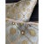 Designer Pillows in Olive Green on Ice Blue - A Pair For Sale - Image 4 of 10