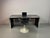 A striking italian big executive desk designed by guido faleschini for i4 mariani, originally designed in 1976. the desk...