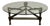 Wrought Iron and Leather Coffee Table by Jean-Pierre Ryckaert, 1960s For Sale