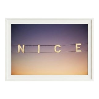 Nice by Alex Hoerner Print - Framed 36" X 24" For Sale