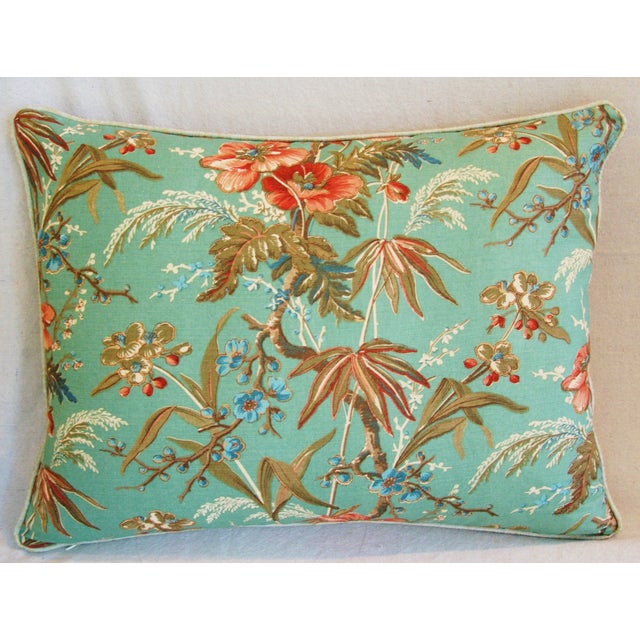 Designer Ralph Lauren Floral Feather/Down Pillows Pair Chairish