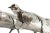 Pheasants in Silver with Reliefs and Applications, Set of 2 For Sale - Image 3 of 11