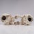 Antique Sponge Ware Pottery Mantel Cats in the style of Wemyss, 1890s, Set of 2 For Sale - Image 10 of 13
