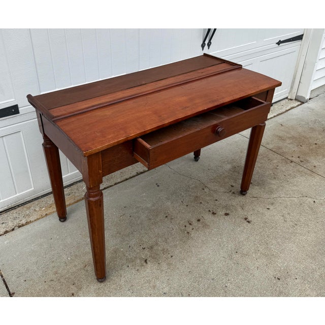 Early 19th Century Colonial Farmhouse Hutch – Antique Pennsylvania Sheraton-Style Cabinet For Sale - Image 13 of 14