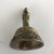 This is an antique 19th Century Victorian brass bell with a figure. It is signed by Leo x Aqvila Agnvs x Pelicani...