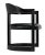 Not Yet Made - Made To Order Mccormick Chair, Charcoal Black For Sale - Image 5 of 5