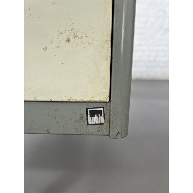 1950s Vintage Metal Desk by Behin Edition, 1950s For Sale - Image 5 of 10