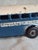 Vintage Arcade Cast Iron Greyhound Bus 9" Toy 1930s Blue 438b All Original For Sale - Image 10 of 18