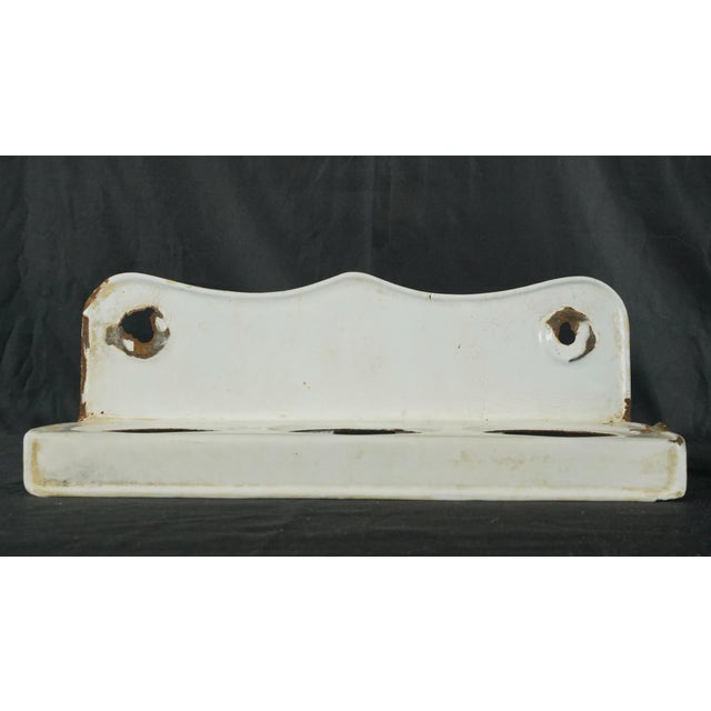 Vintage French Savon, Sable, & Soude Washbasin Wall Set For Sale - Image 10 of 13