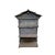 Antique French Blue Wooden Beehive, 1890s For Sale - Image 6 of 15