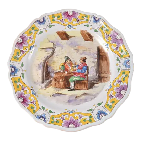 lille-faience-plate-france-ca-