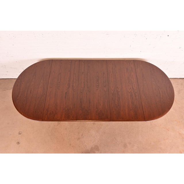 MM Moreddi Skovmand & Andersen for Moreddi Danish Modern Teak Extension Dining Table, Newly Refinished For Sale - Image 4 of 14