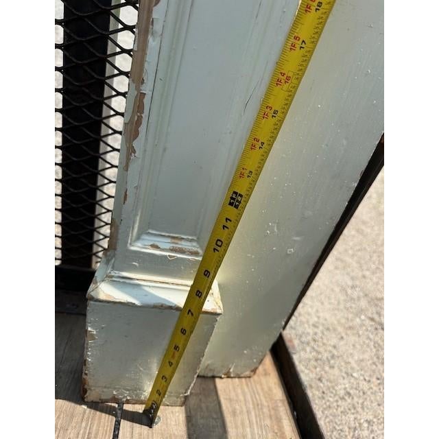 Antique White Antique Federal Mantel For Sale - Image 8 of 8